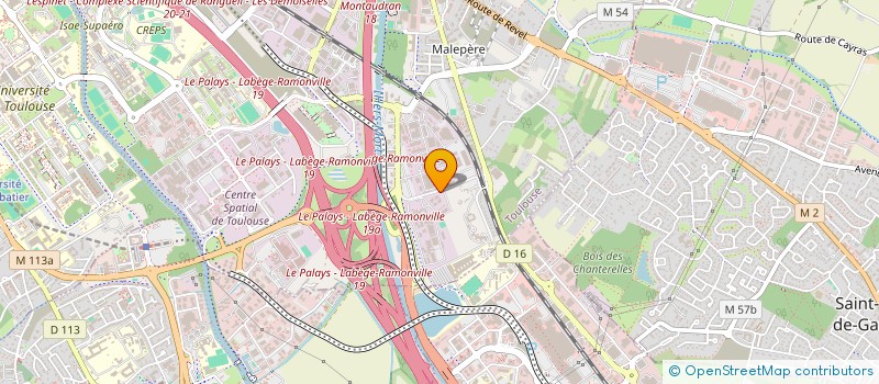 localisation de l'entreprise MONSIEUR MATEO BASTO  TOULOUSE