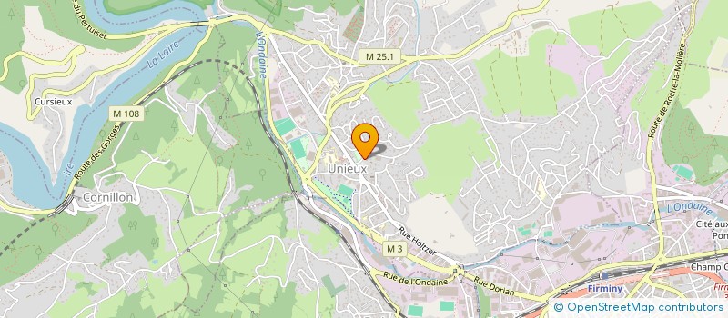 localisation de l'entreprise MONSIEUR MATEO BENABDESSELAM  UNIEUX