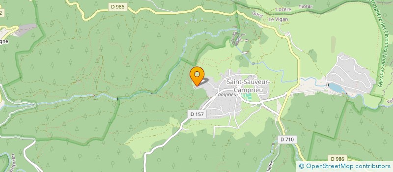 localisation de l'entreprise MONSIEUR MATEO BIANCHETTI LAURENT  SAINT-SAUVEUR-CAMPRIEU