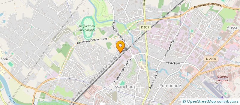 localisation de l'entreprise MONSIEUR MATEO BOROWEZYK  MONTAUBAN