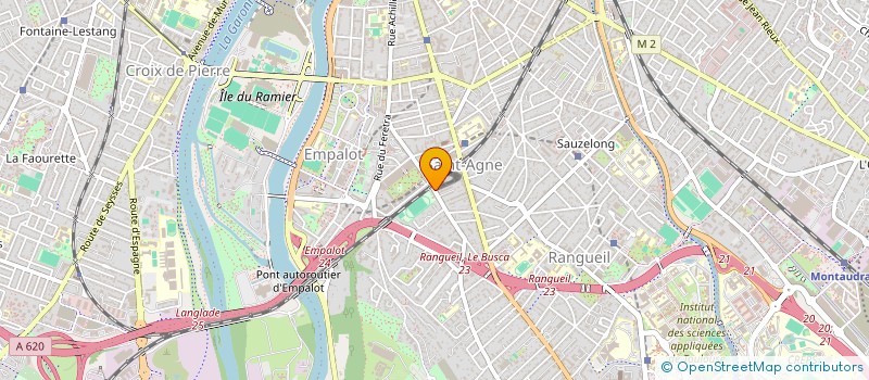 localisation de l'entreprise MONSIEUR MATEO BOURNAT  TOULOUSE
