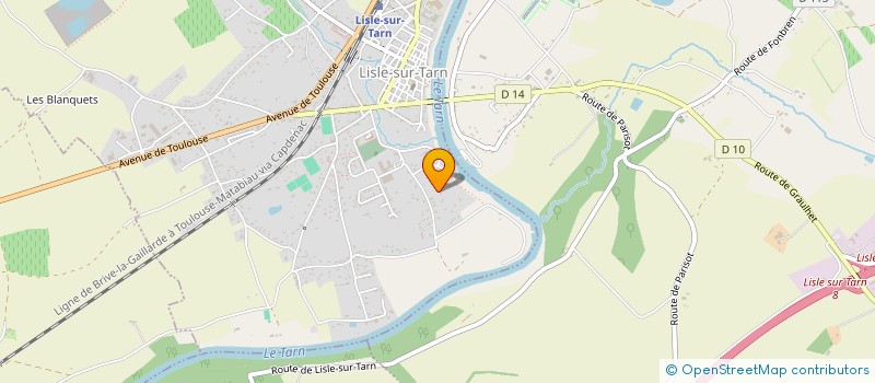 localisation de l'entreprise MONSIEUR MATEO BUGAT à LISLE-SUR-TARN