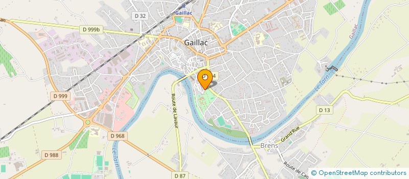 localisation de l'entreprise MONSIEUR MATEO CHOMEL  GAILLAC