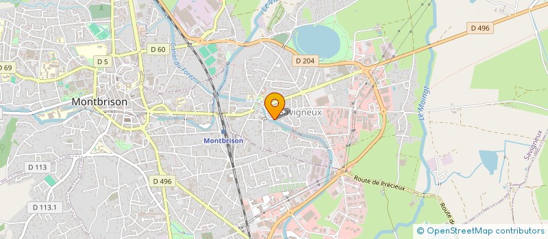 localisation de l'entreprise MONSIEUR MATEO CIMEN  SAVIGNEUX