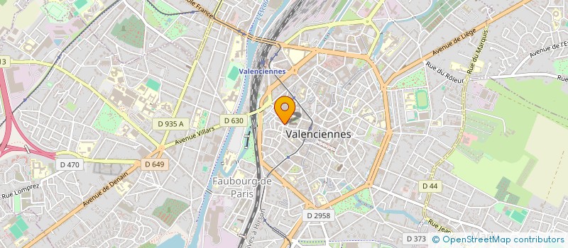 localisation de l'entreprise MONSIEUR MATEO CIRCO à VALENCIENNES
