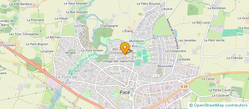 localisation de l'entreprise MONSIEUR MATEO COEURDRAY à PACE