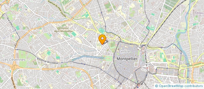 localisation de l'entreprise MONSIEUR MATEO COLONNA  MONTPELLIER