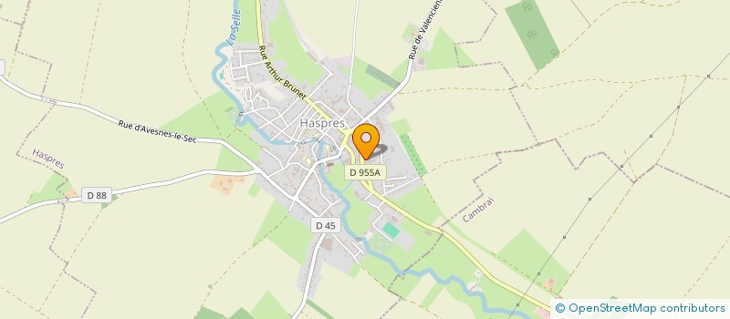 localisation de l'entreprise MONSIEUR MATEO CORDIER  HASPRES