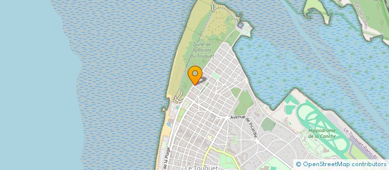 localisation de l'entreprise MONSIEUR MATEO COUZY  LE TOUQUET-PARIS-PLAGE