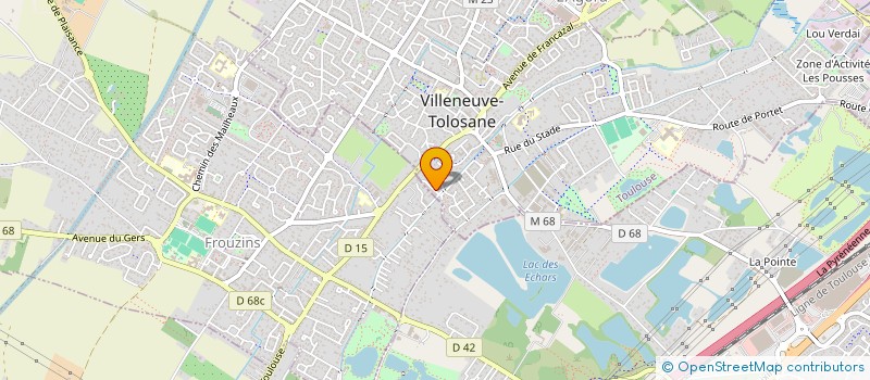 localisation de l'entreprise MONSIEUR MATEO FARINES à VILLENEUVE-TOLOSANE