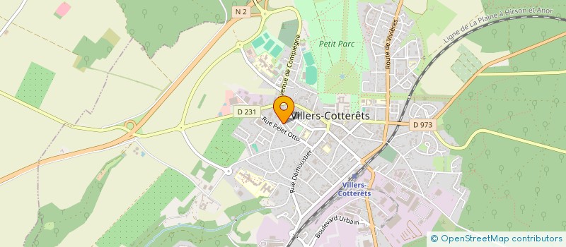 localisation de l'entreprise MONSIEUR MATEO FLORIDO Y GARCIA  VILLERS-COTTERETS