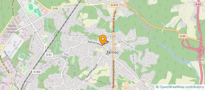 localisation de l'entreprise MONSIEUR MATEO GOUZY  TARNOS