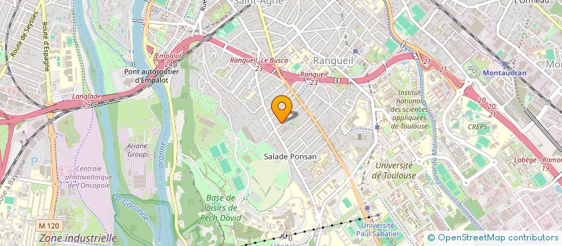 localisation de l'entreprise MONSIEUR MATEO GUILBAULT  TOULOUSE