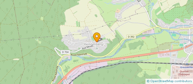 localisation de l'entreprise MONSIEUR MATEO HAEHNEL  HEILIGENBERG