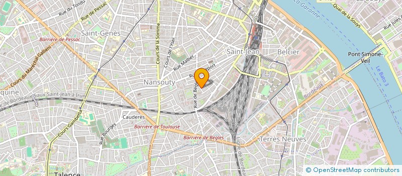 localisation de l'entreprise MONSIEUR MATEO HERNANDEZ-SAHAGUN  BORDEAUX