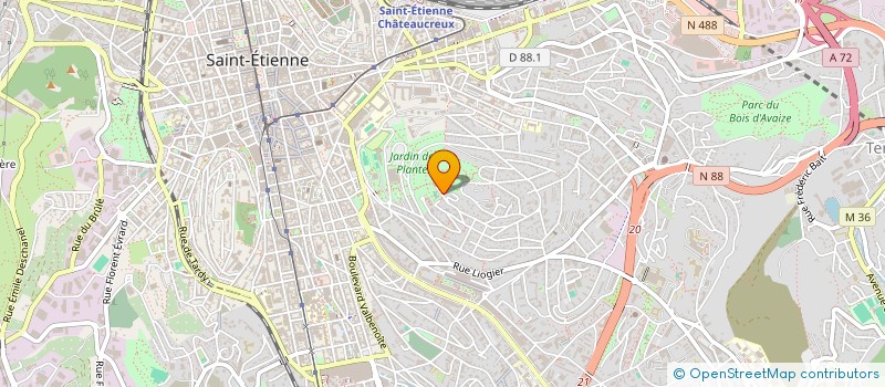 localisation de l'entreprise MONSIEUR MATEO JOANNES  SAINT-ETIENNE