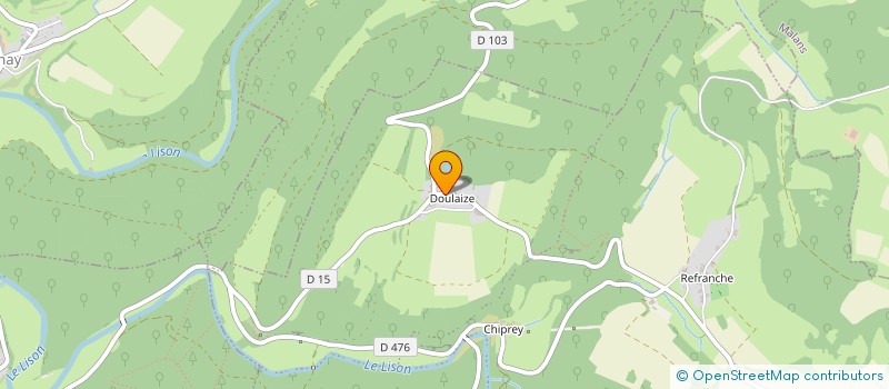 localisation de l'entreprise MONSIEUR MATEO KIELPINSKI  ETERNOZ-VALLEE-DU-LISON