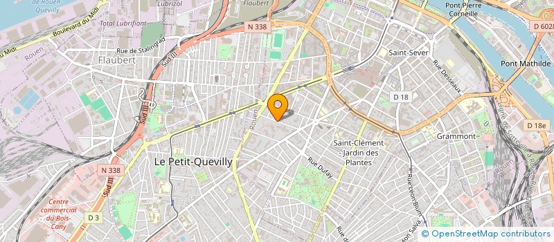 localisation de l'entreprise MONSIEUR MATEO LAZHAR  ROUEN