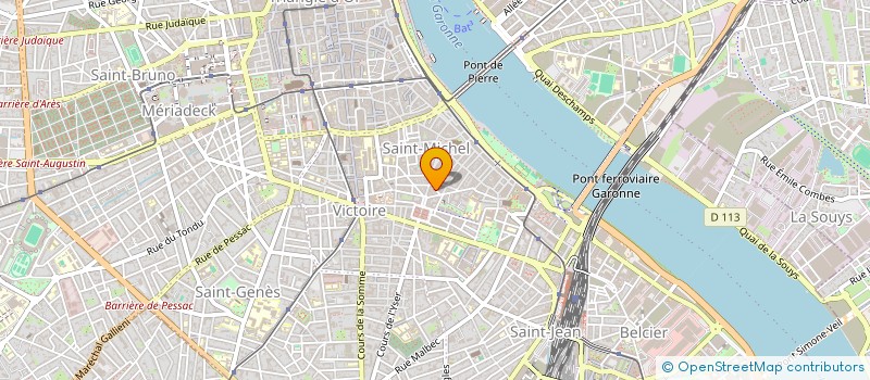 localisation de l'entreprise MONSIEUR MATEO LE BARH  BORDEAUX