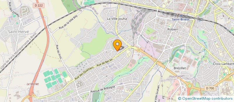 localisation de l'entreprise MONSIEUR MATEO LE GUEN  PLOUFRAGAN