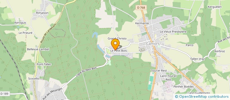 localisation de l'entreprise MONSIEUR MATEO LE LOUER  CAMORS