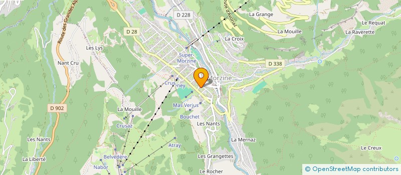 localisation de l'entreprise MONSIEUR MATEO LEMERRE à MORZINE