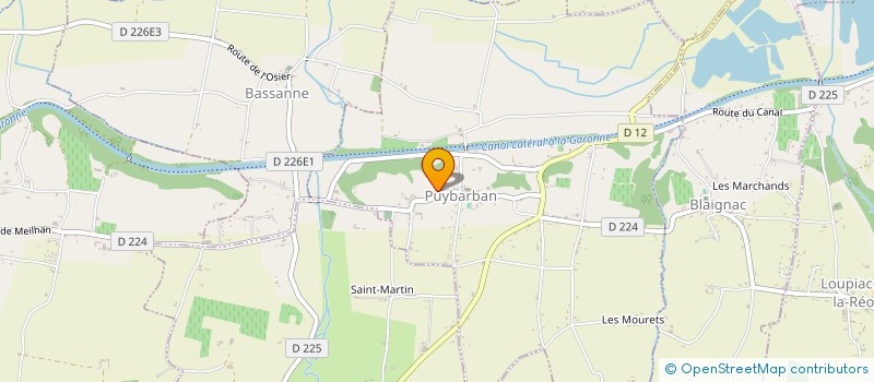 localisation de l'entreprise MONSIEUR MATEO LIMNAIOS  PUYBARBAN