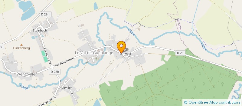 localisation de l'entreprise MONSIEUR MATEO LLAMBRICH-GONZALVO  LE VAL-DE-GUEBLANGE