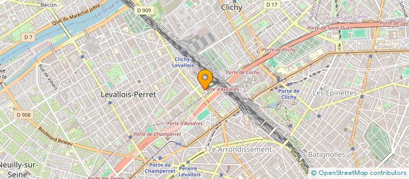 localisation de l'entreprise MONSIEUR MATEO LORENTE à LEVALLOIS-PERRET