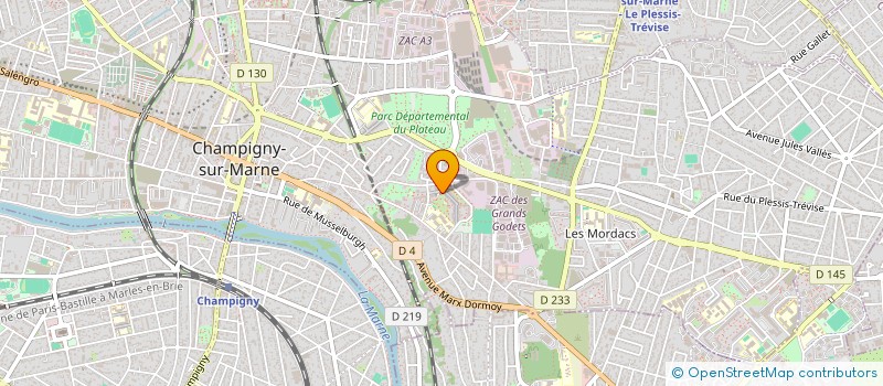 localisation de l'entreprise MONSIEUR MATEO MASCIOVECCHIO à CHAMPIGNY-SUR-MARNE