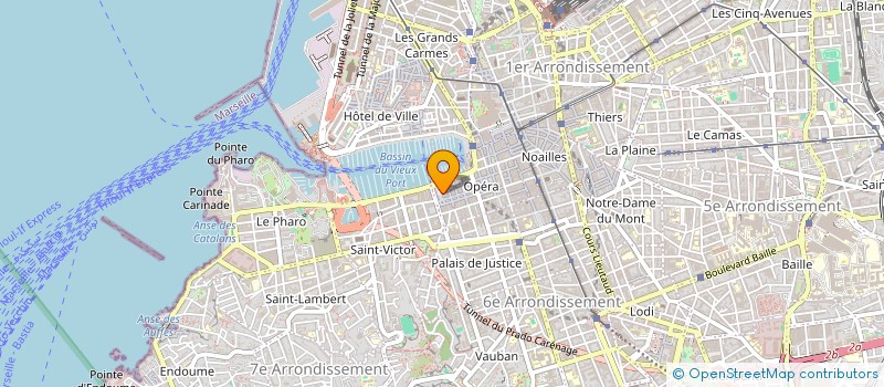 localisation de l'entreprise MONSIEUR MATEO MAVROMATIS à MARSEILLE