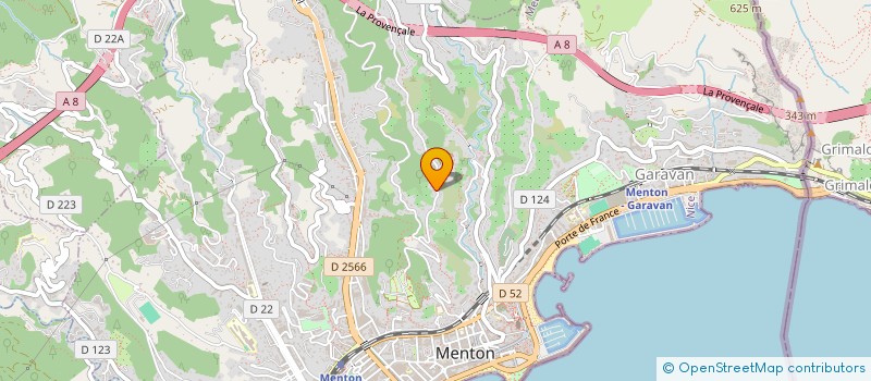 localisation de l'entreprise MONSIEUR MATEO MORBIDELLI à MENTON