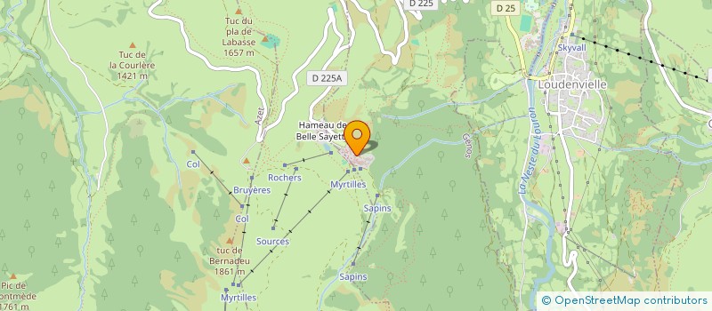 localisation de l'entreprise MONSIEUR MATEO MORINIERE  GENOS