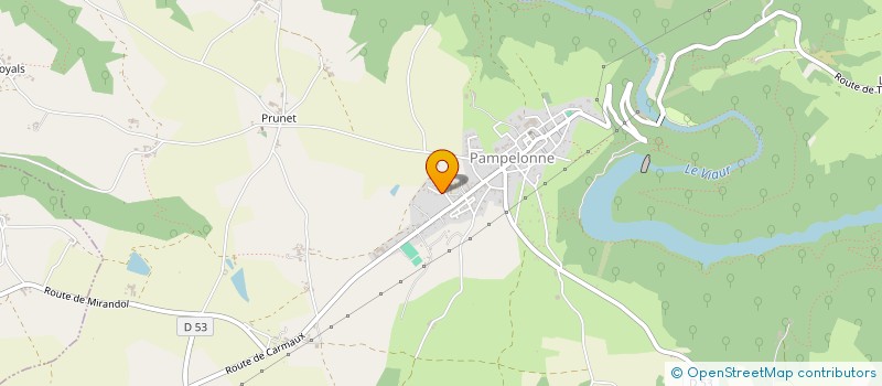 localisation de l'entreprise MONSIEUR MATEO MOUKHLISS  PAMPELONNE