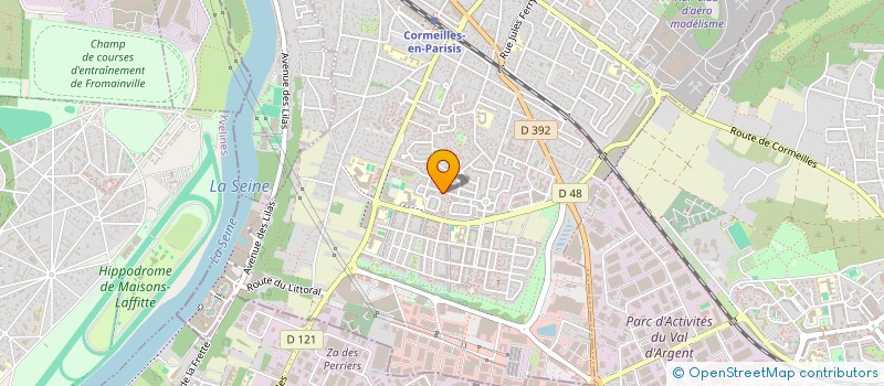 localisation de l'entreprise MONSIEUR MATEO PATRICIO LOPES  CORMEILLES-EN-PARISIS