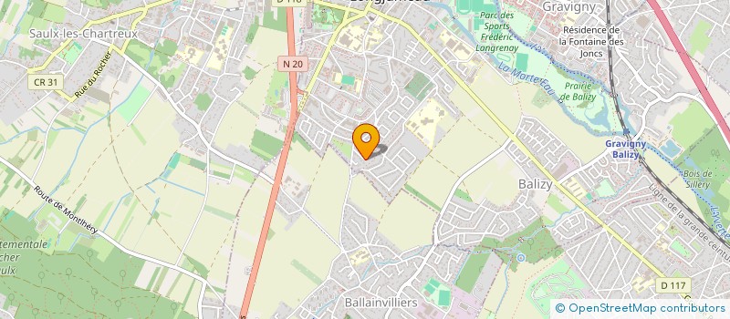 localisation de l'entreprise MONSIEUR MATEO PICHOT à LONGJUMEAU