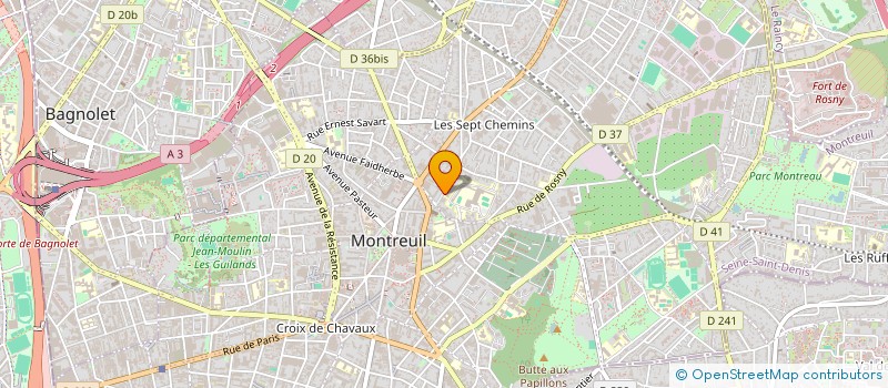 localisation de l'entreprise MONSIEUR MATEO PIGETVIEUX à MONTREUIL