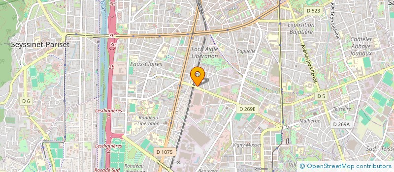 localisation de l'entreprise MONSIEUR MATEO RAPHAEL à GRENOBLE