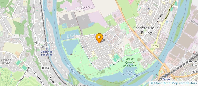 localisation de l'entreprise MONSIEUR MATEO REY  CARRIERES-SOUS-POISSY