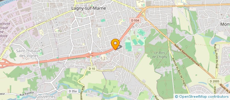 localisation de l'entreprise MONSIEUR MATEO RUFFET PATTYN  LAGNY-SUR-MARNE