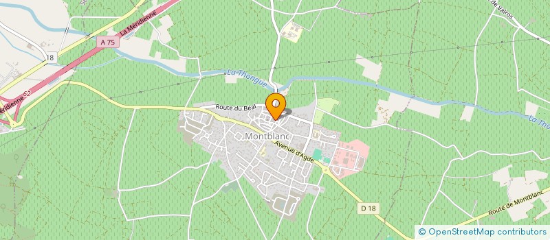 localisation de l'entreprise MONSIEUR MATEO SANCHEZ à MONTBLANC