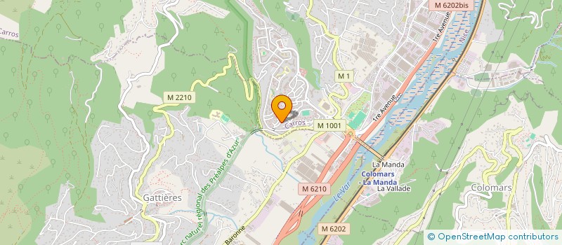 localisation de l'entreprise MONSIEUR MATEO SECOND à CARROS
