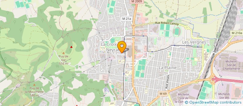 localisation de l'entreprise MONSIEUR MATEO SELENICA  CLERMONT-FERRAND