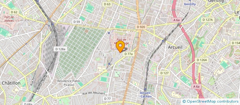 localisation de l'entreprise MONSIEUR MATEO TEIXEIRA à BAGNEUX