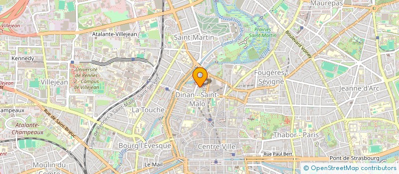 localisation de l'entreprise MONSIEUR MATEO TOSTIVINT  RENNES