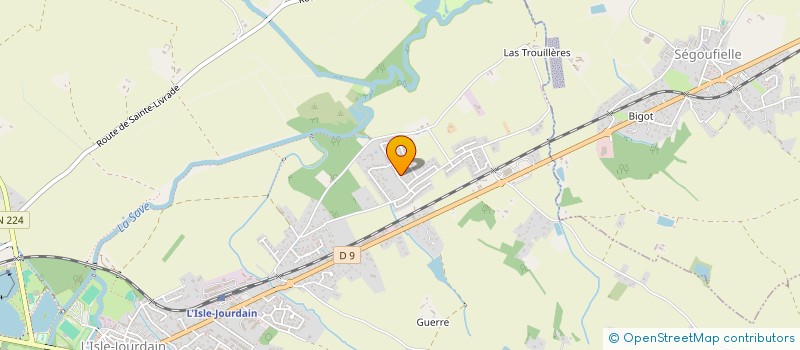 localisation de l'entreprise MONSIEUR MATEO VOITIER à L'ISLE-JOURDAIN