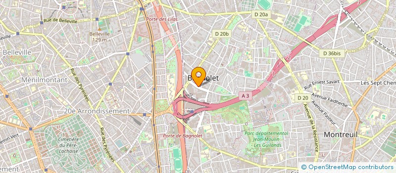localisation de l'entreprise MONSIEUR MATEO ZOUGHEBI à BAGNOLET