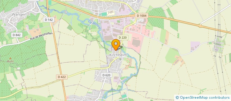 localisation de l'entreprise MONSIEUR MATERNE SATTLER  KIRCHHEIM