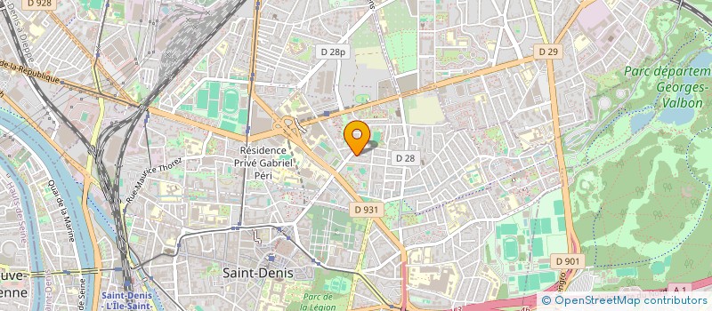 localisation de l'entreprise MONSIEUR MATESS ISSA BARCHAM  SAINT-DENIS