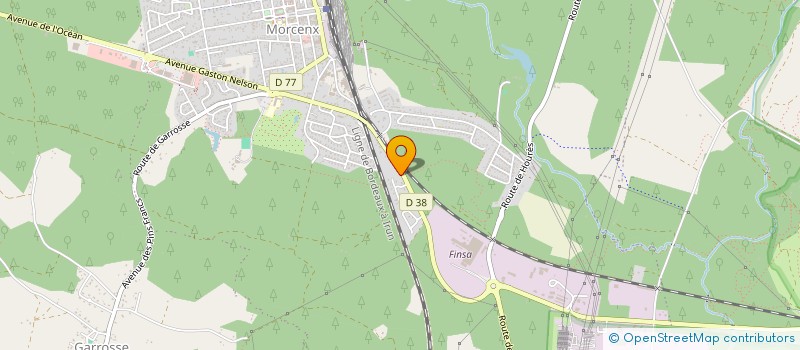localisation de l'entreprise MONSIEUR MATEUS BENTES DOS SANTOS  MORCENX-LA-NOUVELLE